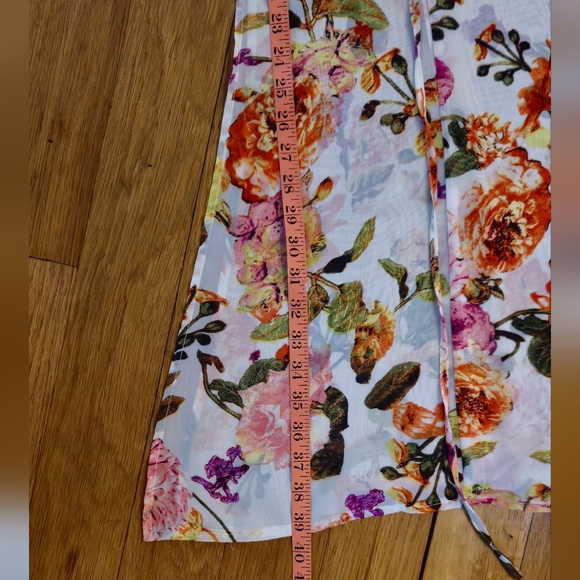 Hommage from Los Angeles summer dress, small, flowers. - Picture 3 of 13